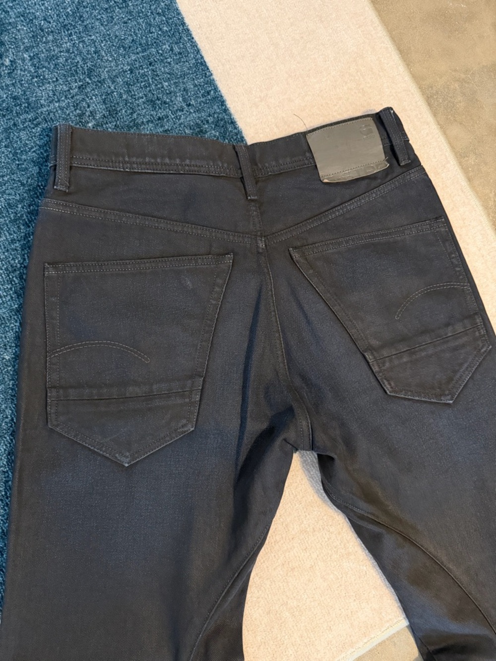 G-Star Arc 3D Waxed Denim Men’s Jeans - Picture 4 of 9
